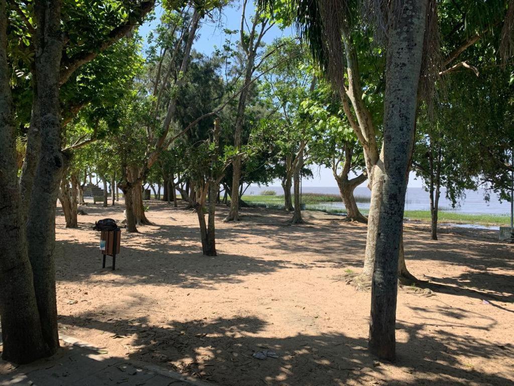 Apartamento beira da Praia das Ondinas Sao Lourenco do Sul Exterior foto
